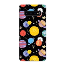 Космічні Чохли для Самсунґ Ґелексі S10 (VPrint) (Намальовані планети)