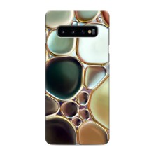Мраморний чехол на Samsung Galaxy S10 (VPrint) (Радужний Мрамор)