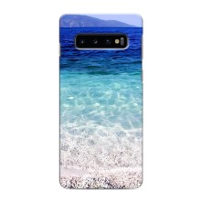 Силіконовий чохол з КАРТИНКАМИ літо для Samsung Galaxy S10 (AlphaPrint) (Море)