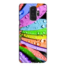 Чехлы (ART) Цветы на Samsung Galaxy S9 Plus G965 (VPrint) (Семицветик)