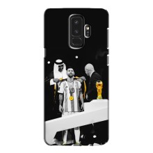 Чехлы для Samsung Galaxy S9 Plus G965 (Leo чемпион) (AlphaPrint) (Месси в накидке)