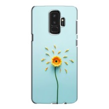 Чехлы с Цветами для Samsung Galaxy S9 Plus G965 (VPrint) (Желтый цветок)