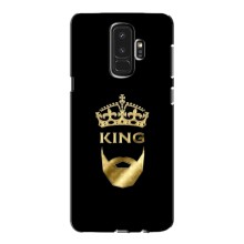 Чехол (Корона на чёрном фоне) для Самсунг С9 Плюс – KING