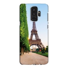 Чохол Ейфелева Вежа Samsung Galaxy S9 Plus G965 - (AlphaPrint) (Дорога до Парижу)