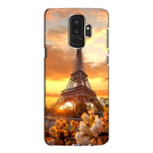 Чехол Эйфелева Башня для Samsung S9 Plus G965 - (AlphaPrint) (Солнечная башня)