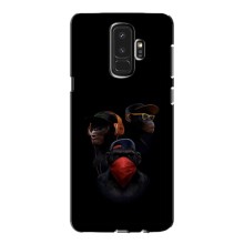 Чехол с Обезьянами Samsung S9 Plus G965 - (AlphaPrint) (Три обезьяны)