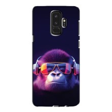 Чехол с Обезьянами Samsung S9 Plus G965 - (AlphaPrint) (Стильная обезьяна)