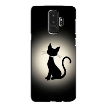 Чехол с принтом для Samsung Galaxy S9 Plus G965 (AlphaPrint) Модные коты – Силуэт котика