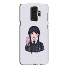 Чехлы Венсдей на Samsung Galaxy S9 Plus G965 Уэнсдей (AlphaPrint) (Уэнздей и Вещь)