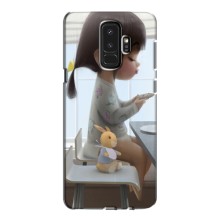 Девчачий Чехол для Samsung S9 Plus G965 (Девочка с игрушкой)