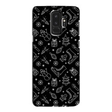 Новогодние, Праздничные Чехлы для Samsung Galaxy S9 Plus G965 - 2024 год (Новогодний фон)