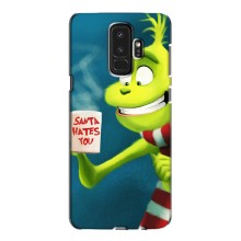 Різдвяні Чохли для Samsung Galaxy S9 Plus G965 (VPrint) (Зелений Грінч)