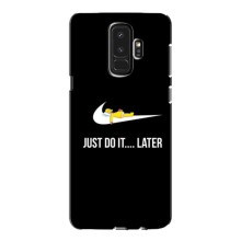 Силиконовый Чехол на Samsung Galaxy S9 Plus G965 с картинкой Nike (Later)