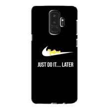 Силиконовый Чехол на Samsung Galaxy S9 Plus G965 с картинкой Nike (Later)