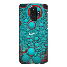 Силиконовый Чехол на Samsung Galaxy S9 Plus G965 с картинкой Nike (Найк зеленый)