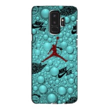 Силиконовый Чехол Nike Air Jordan на Самсунг С9 Плюс (Джордан Найк)