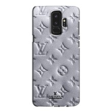 Текстурный Чехол Louis Vuitton для Самсунг С9 Плюс – Белый ЛВ