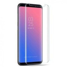 Захисне 3D скло Nano Optics з УФ лампою для Samsung Galaxy S8 / S9 – Прозорий