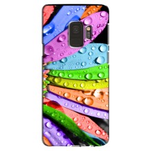 Чехлы (ART) Цветы на Samsung Galaxy S9, G960 (VPrint) (Семицветик)