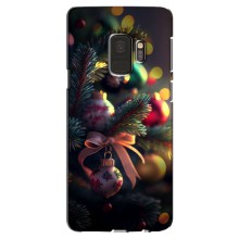 Чехлы на Новый Год Samsung Galaxy S9, G960 – Красивая елочка
