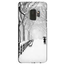 Чехлы на Новый Год Samsung Galaxy S9, G960 (Снегом замело)