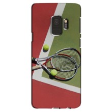 Чехлы с принтом Спортивная тематика для Samsung S9, G960 (Ракетки теннис)