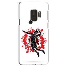 Чехлы с принтом Спортивная тематика для Samsung S9, G960 (Волейболист)