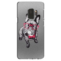 Чехол (ТПУ) Милые собачки для Samsung S9, G960 – Бульдог в очках