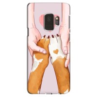 Чехол (ТПУ) Милые собачки для Samsung S9, G960 – Любовь к собакам