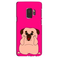 Чехол (ТПУ) Милые собачки для Samsung S9, G960 (Веселый Мопсик)