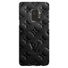 Текстурный Чехол Louis Vuitton для Самсунг С9 – Черный ЛВ
