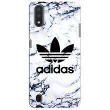 Чехлы Адидас для Sansung Galaxy M01 Core (A013F) (AlphaPrint) (Адидас на мраморе)