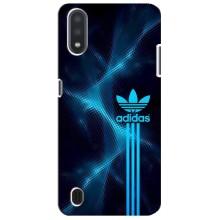 Чехлы Адидас для Sansung Galaxy M01 Core (A013F) (AlphaPrint) (Синий Адидас)