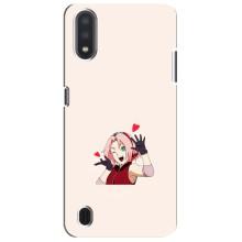 Чехлы Персонажи Аниме Наруто для Sansung Galaxy M01 Core (A013F) (AlphaPrint)