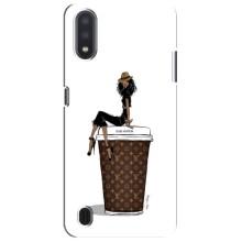 Чехлы Луи Витон для Sansung Galaxy M01 Core (A013F) (AlphaPrint - LOUIS VUITTON) (кофе LOUIS VUITTON)