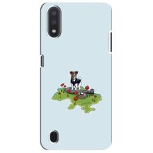 Чехлы с картинкой собаки Патрон для Sansung Galaxy M01 Core (A013F) (AlphaPrint) (Сапер Пес)