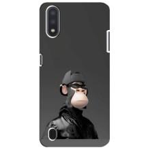 Чехлы с Обезьянами NFT для Sansung Galaxy M01 Core (A013F) (AlphaPrint) (стильная обезьяна NFT)