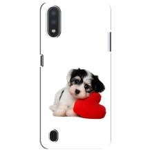 Чехлы с собаками для Sansung Galaxy M01 Core (A013F) (VPrint) (Песик)