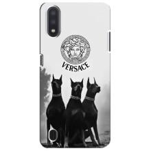 Чехлы VERSACE для Самсунг М01 Кор (PREMIUMPrint) (Доберман Версаче)