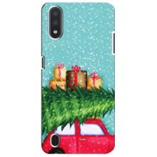 Чохол новорічна ялинка на Sansung Galaxy M01 Core (A013F) (Новорічний настрій)