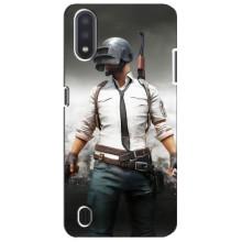 Чехол PUBG для Самсунг М01 Кор (AlphaPrint) (Пабг мен)