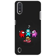 Чехол Амонг Ас для Sansung Galaxy M01 Core (A013F) (AlphaPrint) (Импостер)
