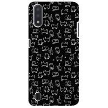 Чехол с принтом для Sansung Galaxy M01 Core (A013F) (AlphaPrint) Модные коты (Меленькие котики)