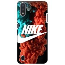 Чехол для Sansung Galaxy M01 Core (A013F) - с принтом Найк (AlphaPrint) – Дымчатый найк