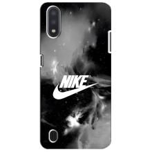 Чехол для Sansung Galaxy M01 Core (A013F) - с принтом Найк (AlphaPrint) – Лого Найк