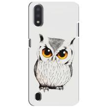 Чехол с птицами на Sansung Galaxy M01 Core (A013F) (VPrint) (Милая Сова)