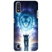 Чехол со Львом для Sansung Galaxy M01 Core (A013F) (VPrint) (Маленький лев)