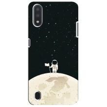 Космические Чехлы для Самсунг М01 Кор (VPrint) (На луне)