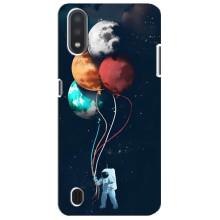 Космические Чехлы для Самсунг М01 Кор (VPrint) (Планеты шарики)