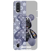 Силіконовий чохол для Sansung Galaxy M01 Core (A013F) (Ведмідь Louis Vuitton)
